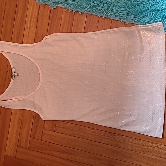 BKE peachy/rose gold tank top Made in the USA - Picture 6 of 7